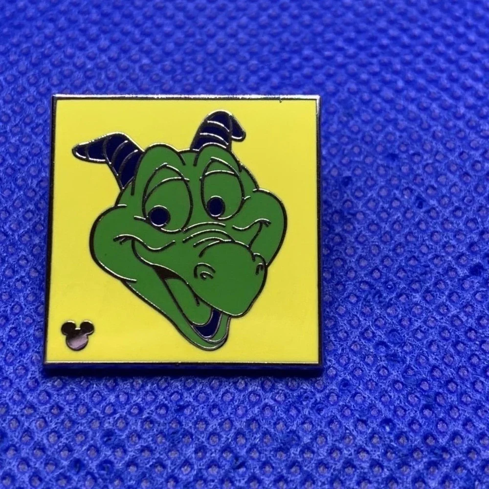 2011 Colorful Figment Epcot Disney Trading Pin Yellow Green Hidden Mickey